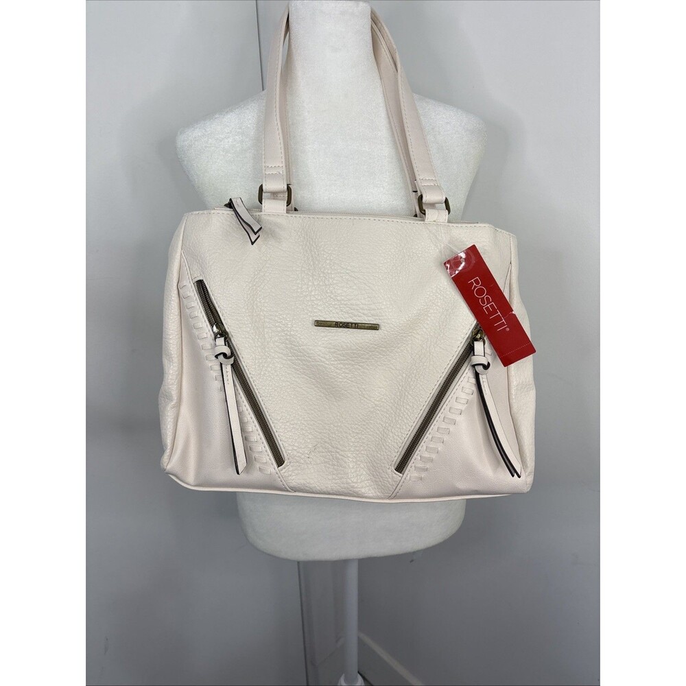 Rosetti Idris Satchel Palest Pink Bag, Zippers Large New With Tags